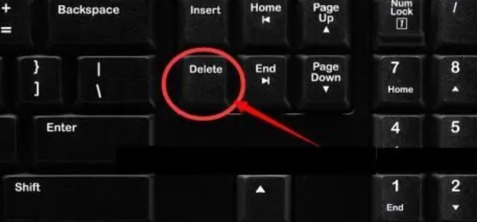 delete键在哪